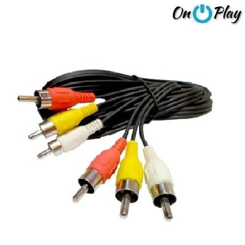 CABLE DE 3 RCA A 3 RCA