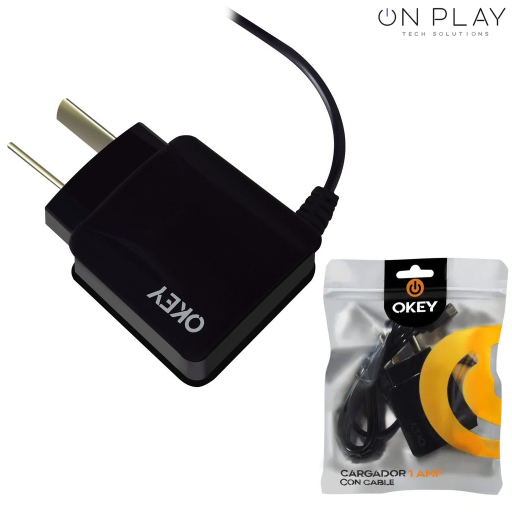 CARGADOR 220V OKEY 1A BOLSA