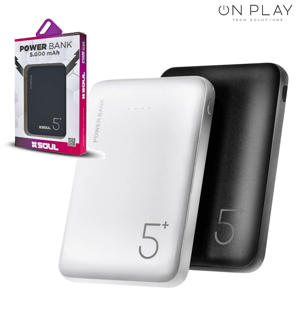 CARGADOR PORTATIL POWER BANK 5.000 mAh SOUL