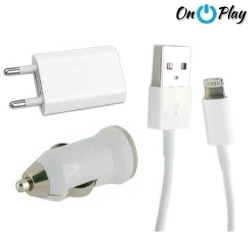 CARGADOR 220V IPHONE IOS 8 USB 3.0 A