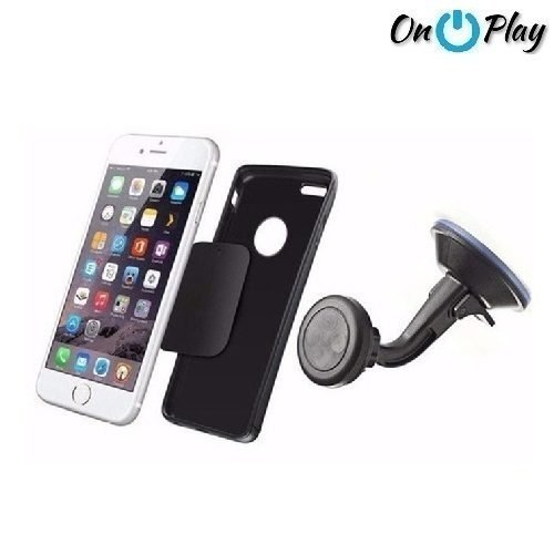 SOPORTE CELULAR GPS NETMARK NM-HC22 IMAN Y SOPAPA