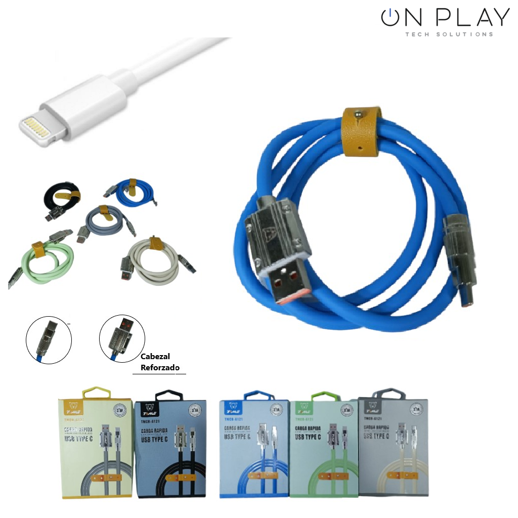 CABLE DE DATOS IPHONE TIME 3.1 TMCB-6306