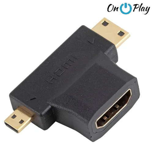 ADAPTADOR HDMI A MINI HDMI O MICRO HDMI NETMAK