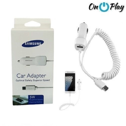 CARGADOR AUTO 1A 5W CON CABLE 1 USB