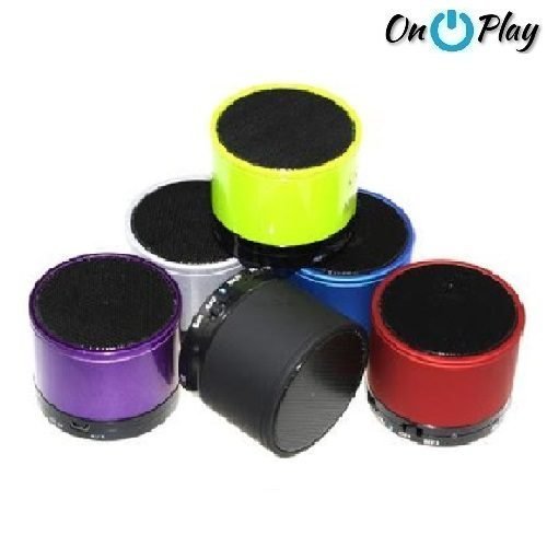 PARLANTE REDONDO METAL MINI SPEAKER 887