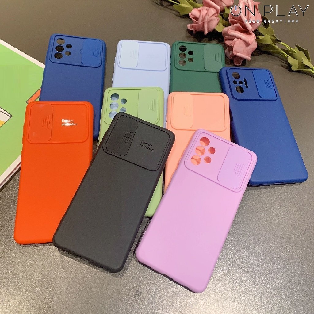 SILICONA REFORZADA SAMSUNG A52 DE GOMA CON PROTECTOR DE CAMARA -