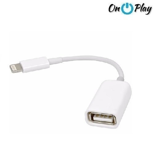 CABLE ADAPTADOR OTG LIGHTING IPHONE
