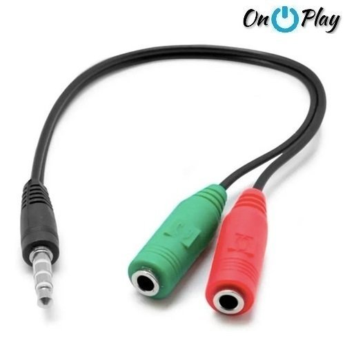 ADAPTADOR 3.5 A AUDIO Y MICRÓFONO PS4