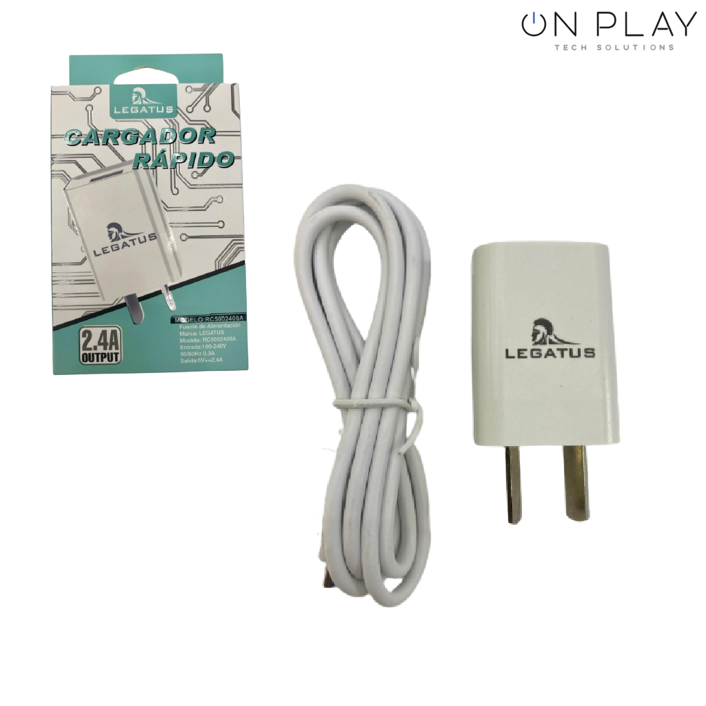 CARGADOR LEGATUS 2.4 MICRO USB