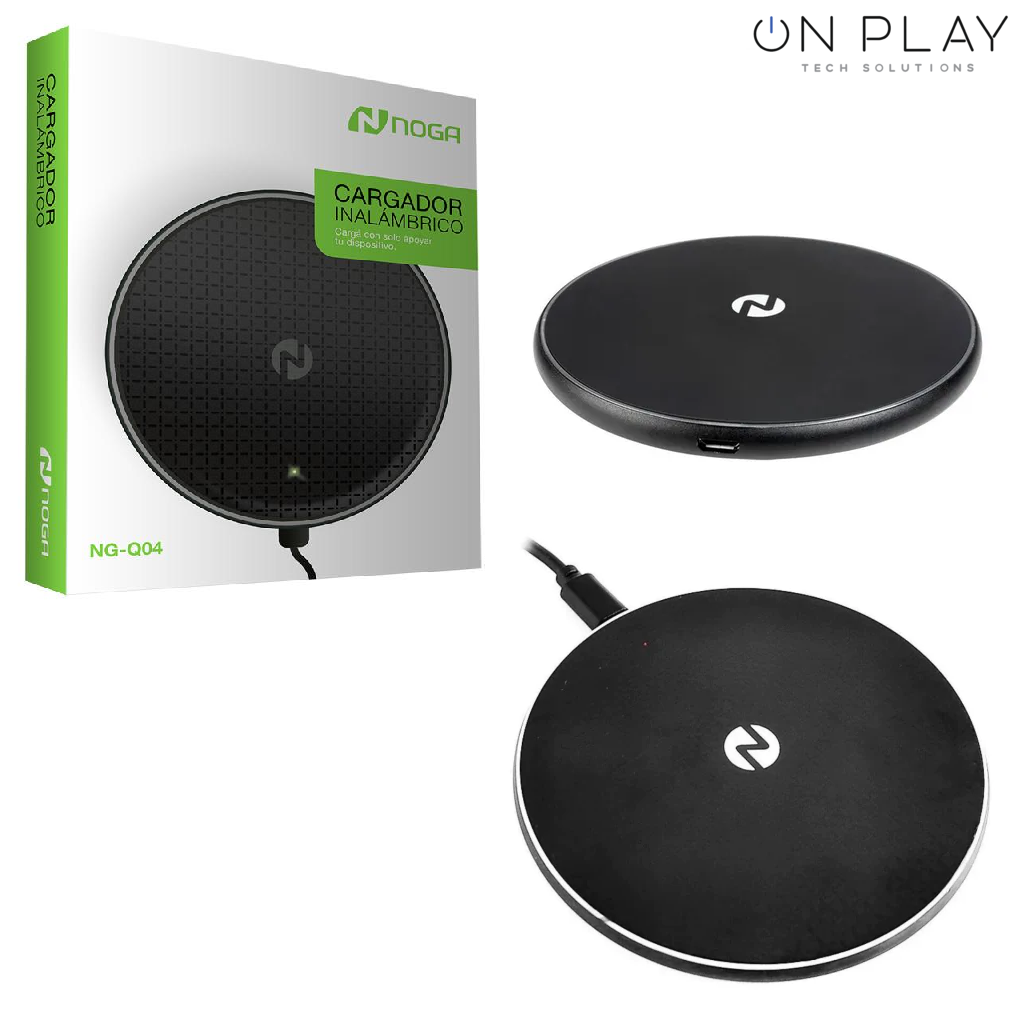CARGADOR INDUCCIÓN CON BASE CARGA RÁPIDA NOGA NG-Q04