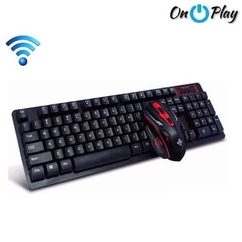 TECLADO Y MOUSE WIRELESS 2.4G ONLY HK6500