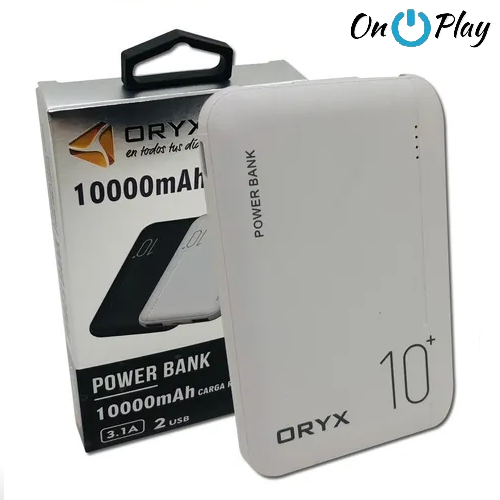 POWER BANK DRYX CARGADOR EXTERNO 10.000 MAH PB-10005