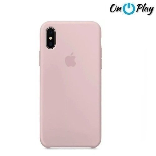 Funda Silicona Con Logo Apple Iphone XS Max -