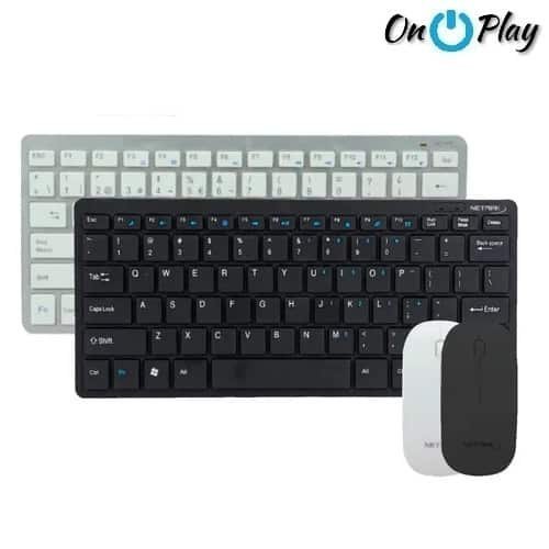 KIT TECLADO + MOUSE INALAMBRICO NETMAK NM-KB570W