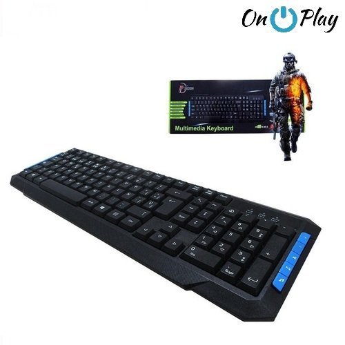 TECLADO MULTIMEDIA JIENIX JX-715