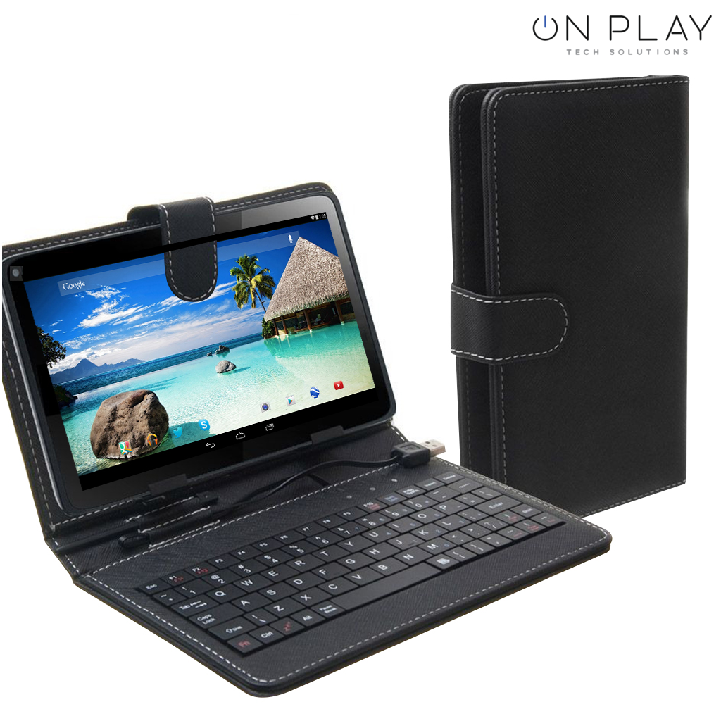 FLIP COVER TECLADO PARA TABLET 10 PULGADAS