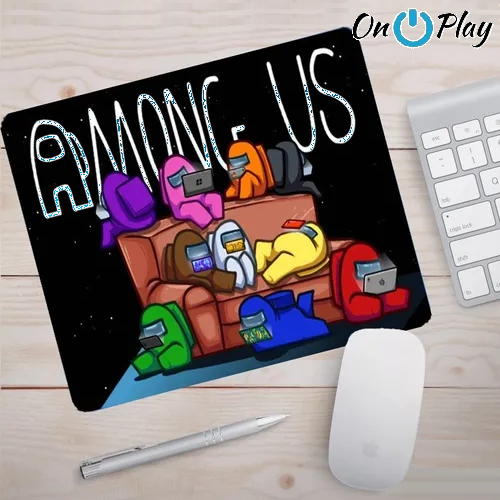 MOUDE PAD 30CM X 40CM AMONG US FORTNITE FREE FIRE BOCA RIVER VENGADORES