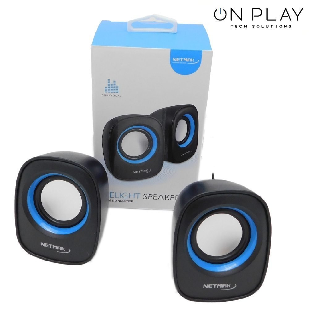 PARLANTE NETMAK PC 6W ALIMENTACION USB NM-9025B