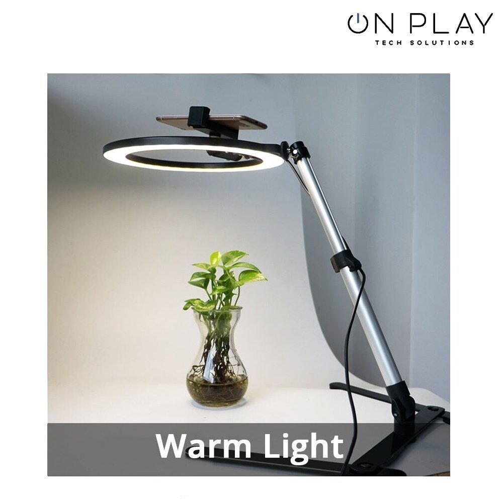 ARO LED 26 CM STUDIO PROFECIONAL CON TRIPODES STANDER WITH LED RING LIGHT