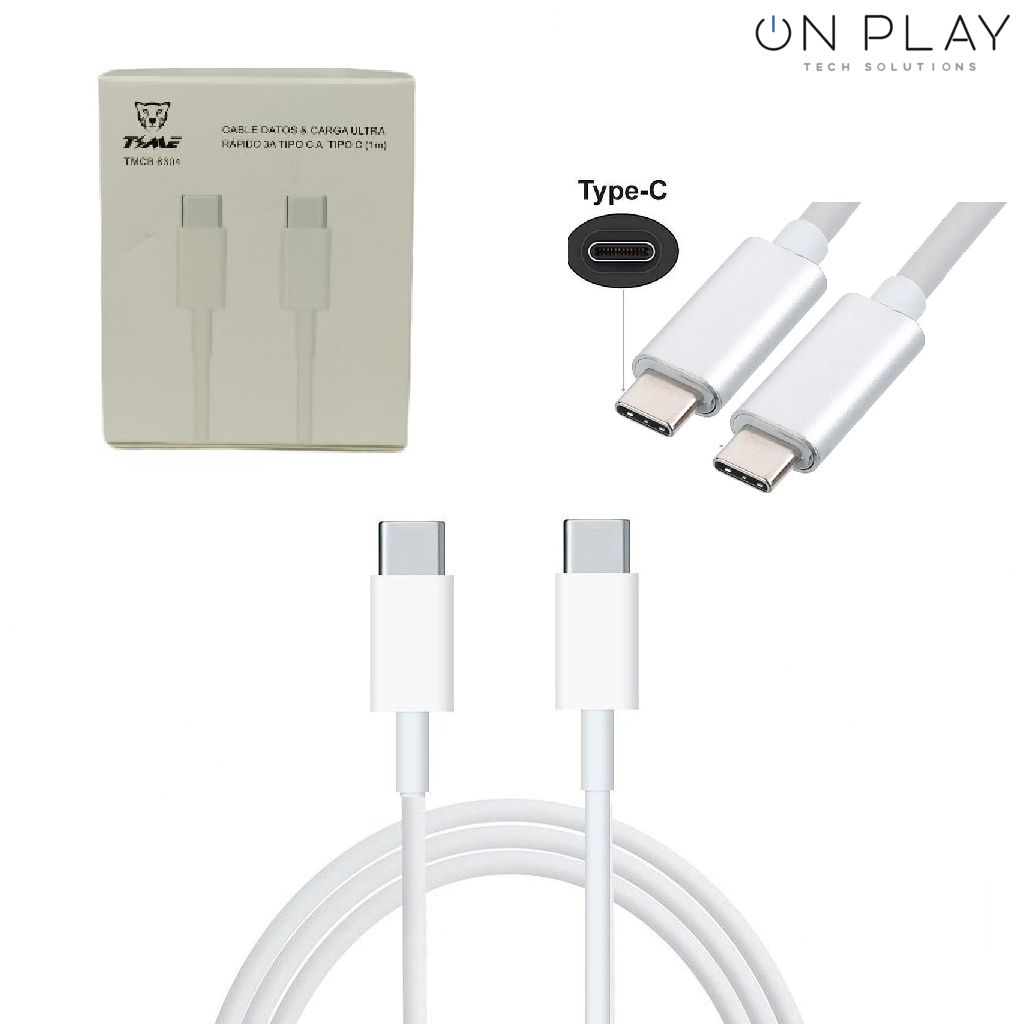 CABLE TIPO C A TIPO C TIME PARA SAMSUNG MOTOROLA LG XIAOMI