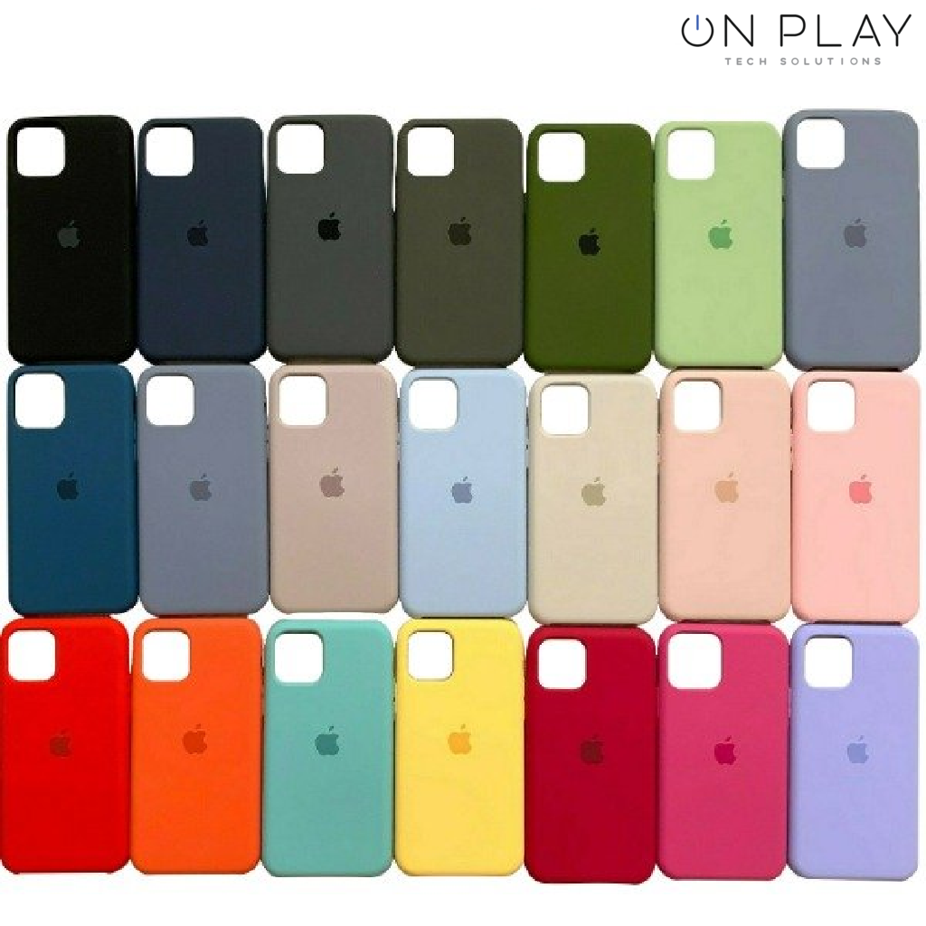 Funda Silicona Original apple Iphone 13 iphone 14 con Protector de Camara -