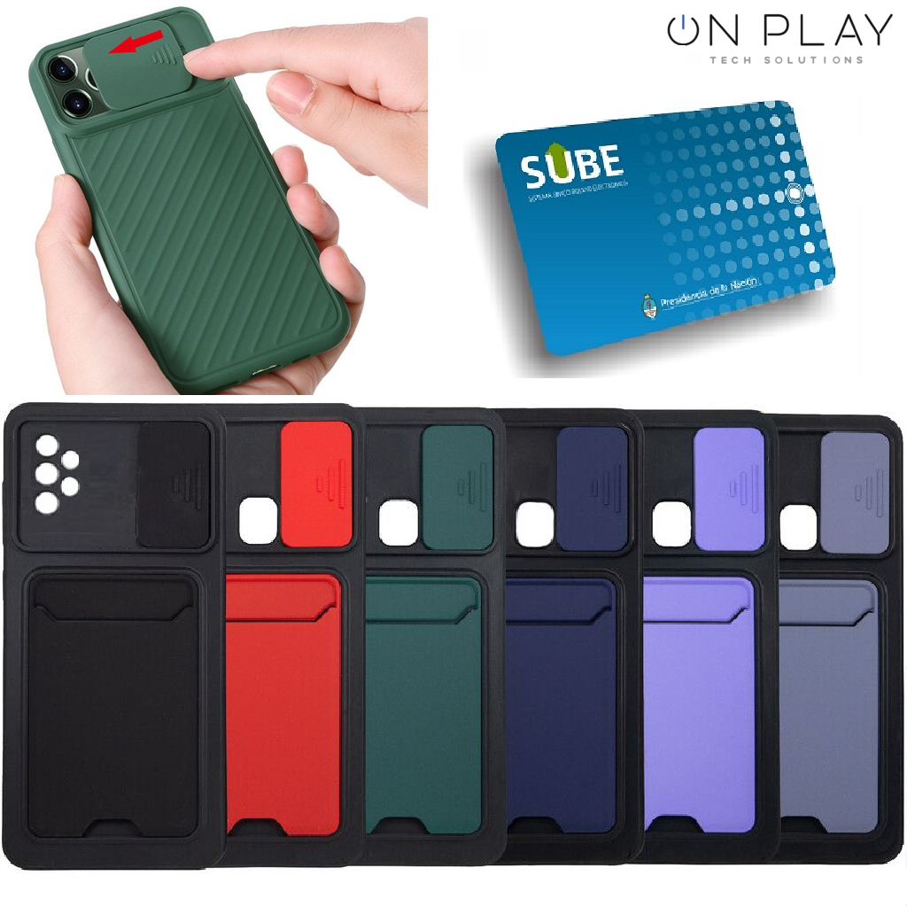 Funda Samsung A13 A14 A23 Cubre Camara Porta Sube -