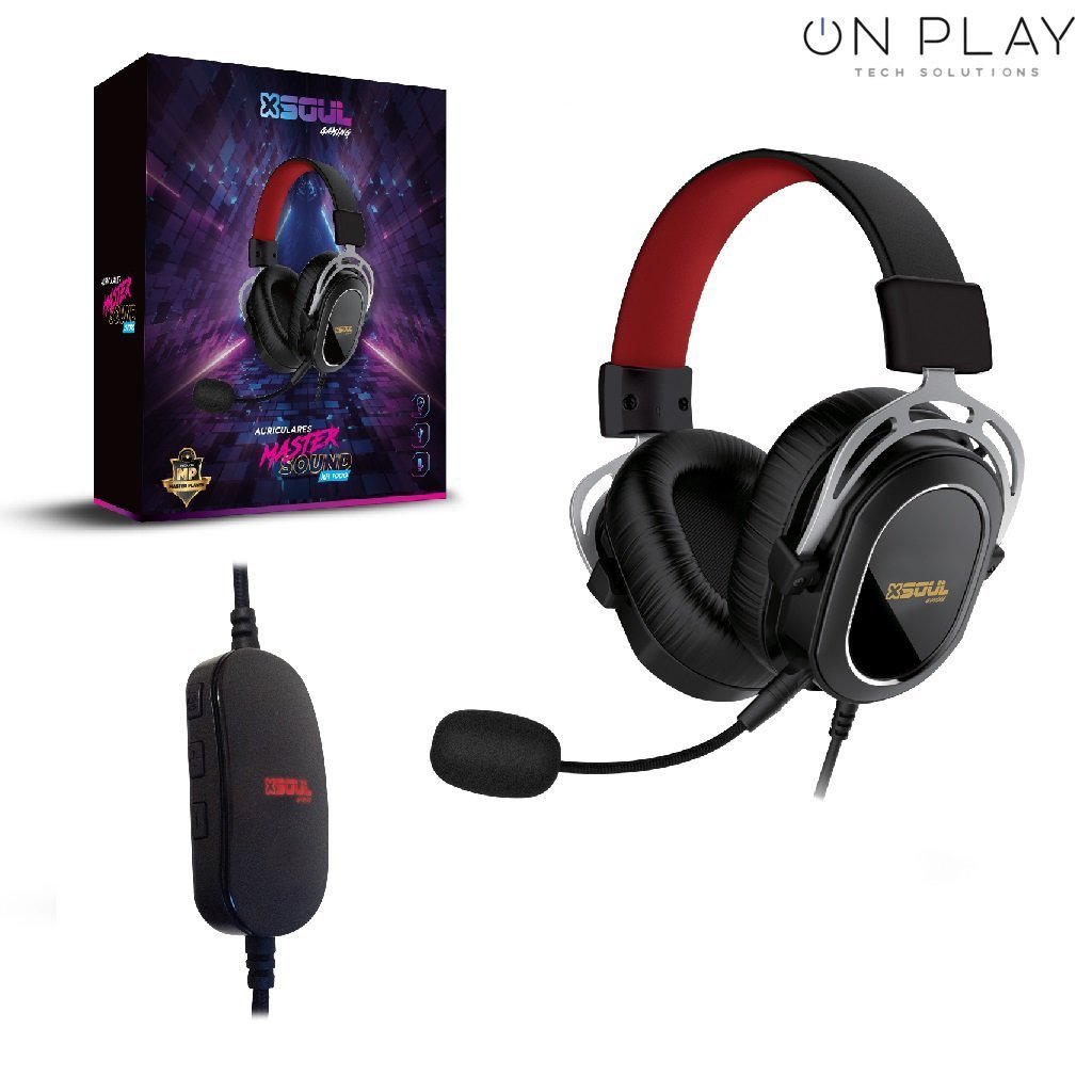 Auricular Gamer soul Master Sound XH 1000 c/mic 7.1