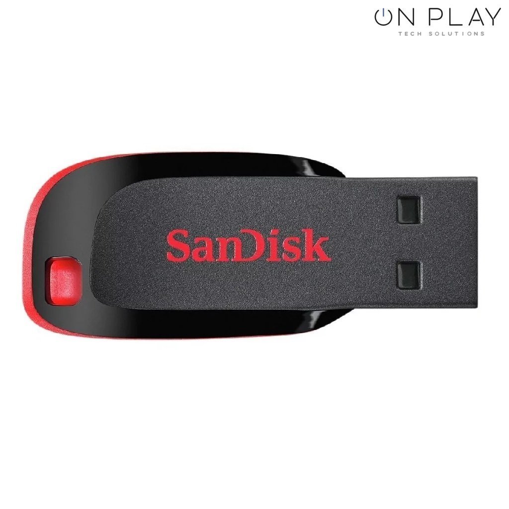 Pendrive SanDisk Cruzer Blade 16GB 2.0 negro y rojo
