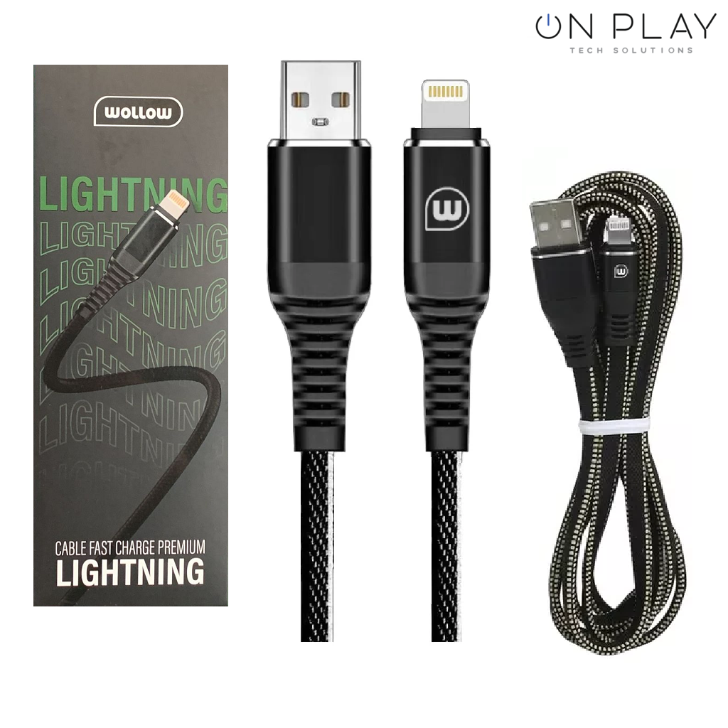 Cable Datos Lightning KARSEN Iphone Carga Rapida 3.1A 1 metro