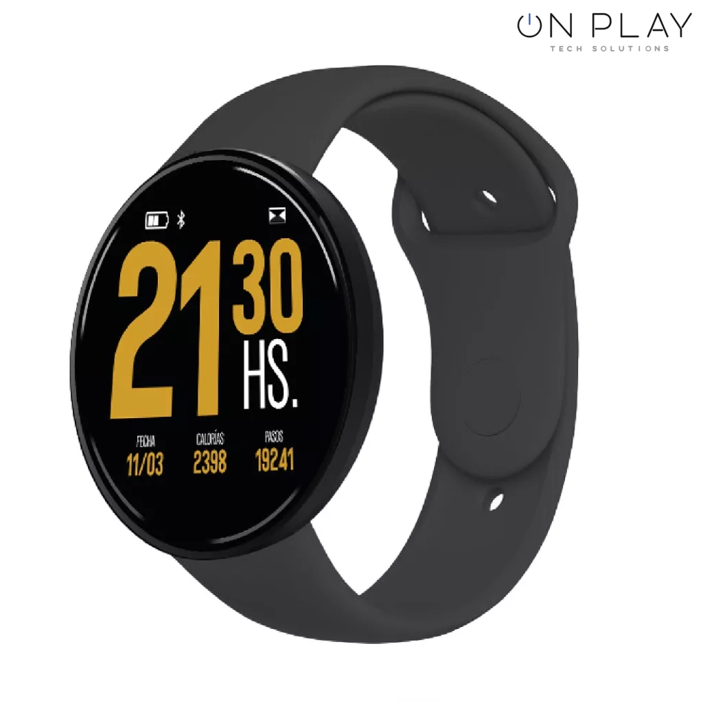 Smartwatch Reloj Inteligente WOLLOW GREY Bluetooth IOS