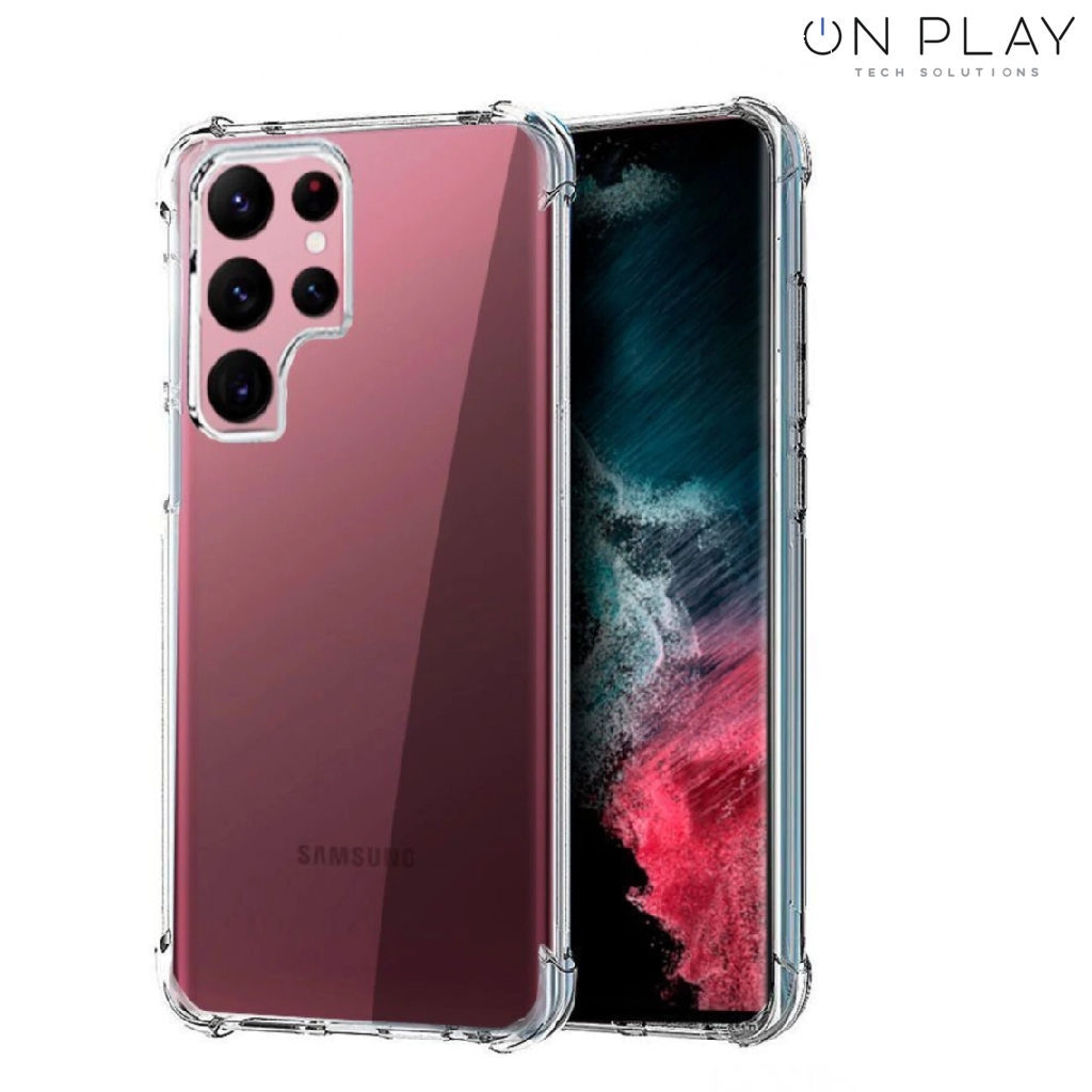 Silicona Reforzada Transparente Antigolpes Samsung s23 Plus