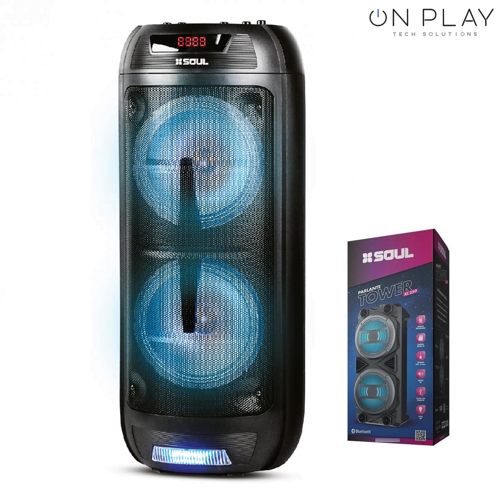 PARLANTE TORRE BLUETOOTH 4.2 SOUL XL-250 TOWER
