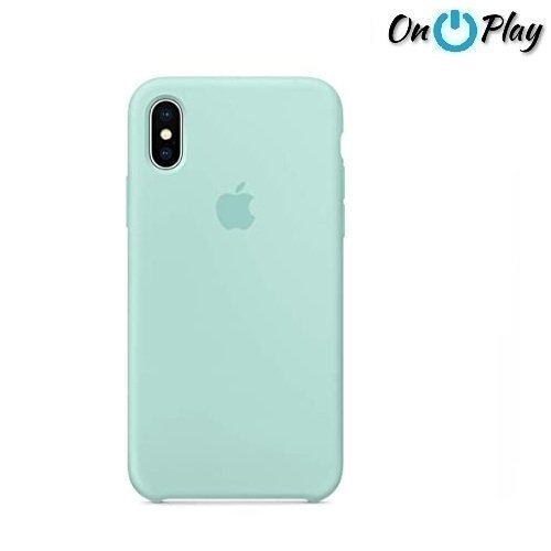 Funda Silicona Con Logo Apple Iphone X Iphone XS -