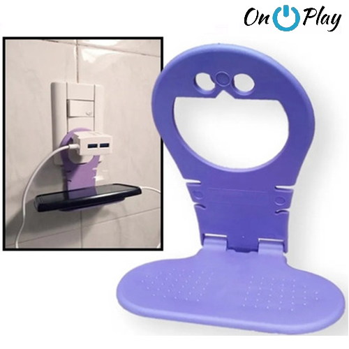 SOPORTE ENCHUFE PARA CELULAR