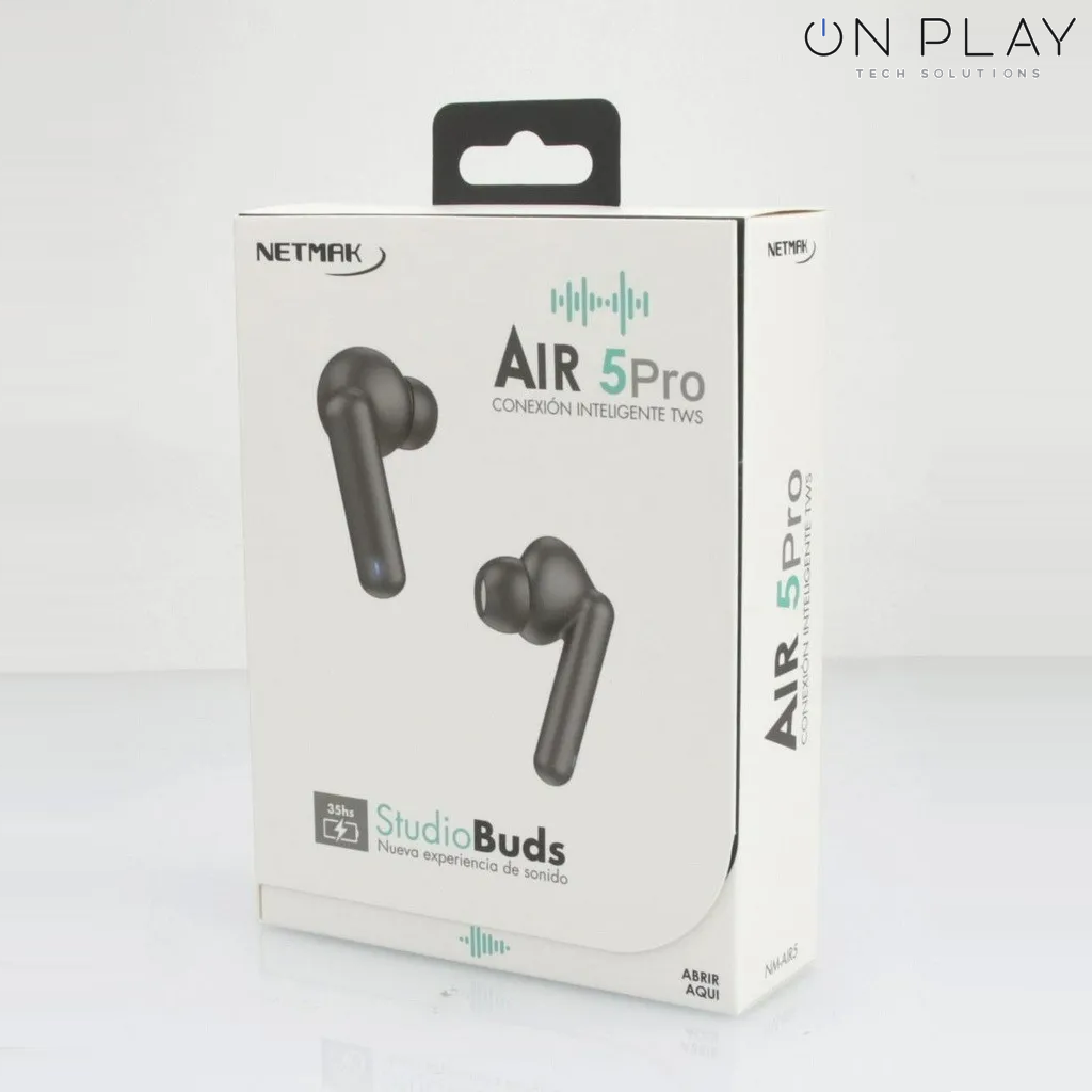 AURICULAR BLUETOOTH NETMAK NM-AIR5-W PRO