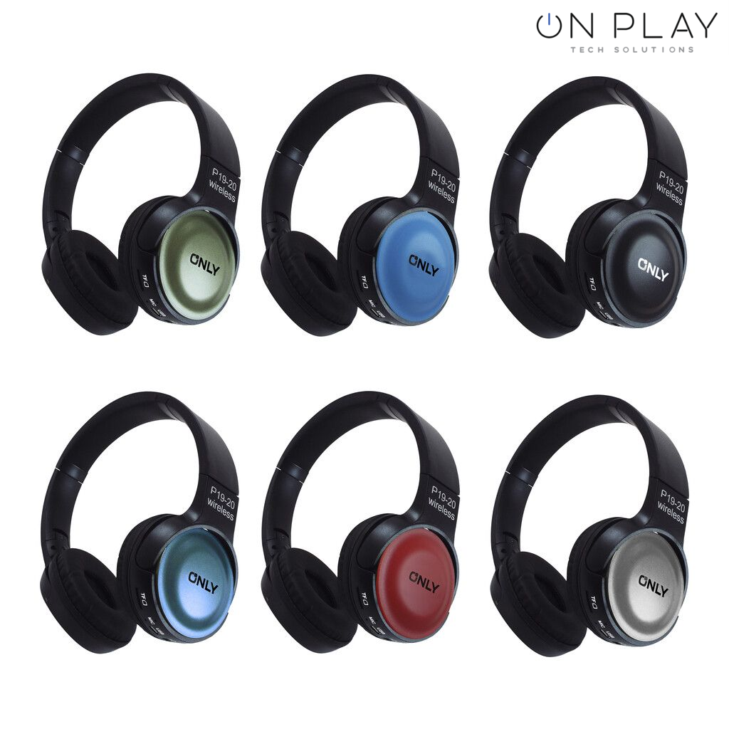 AURICULAR BLUETOOTH ONLY P19-20 WIRELESS FM Memoria Sd