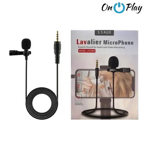 MICROFONO CORBATERO PS-01 3.5 AUX