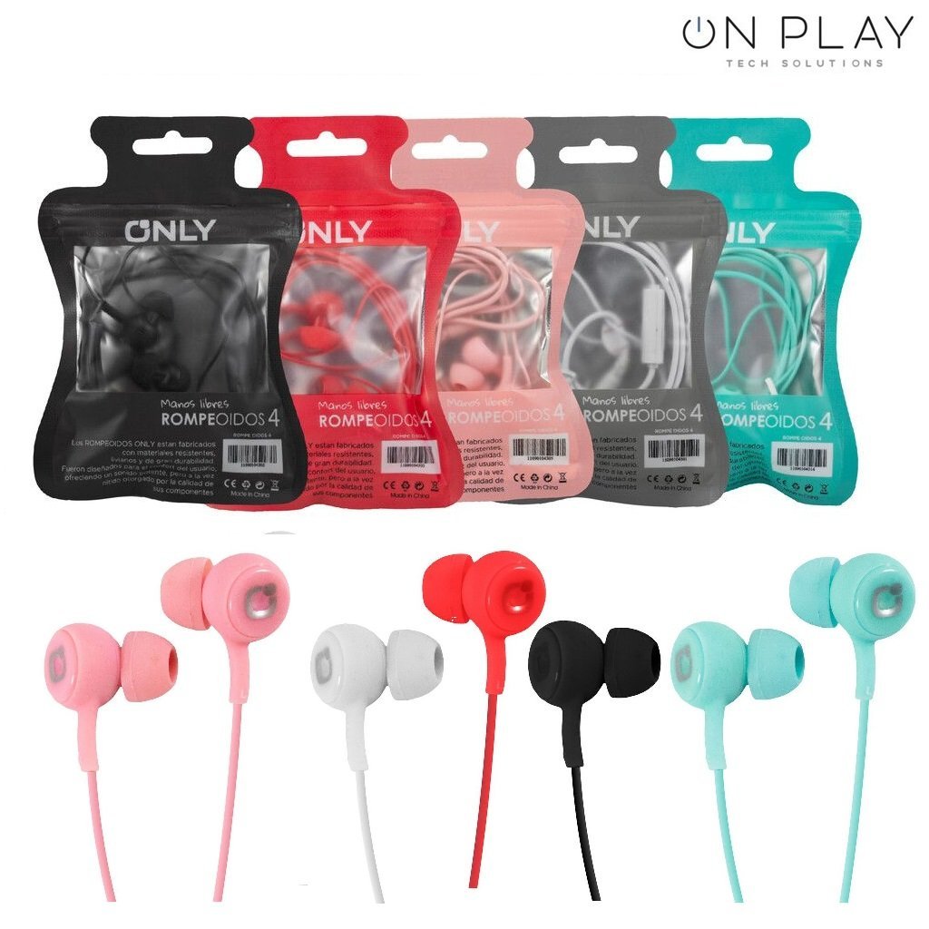 Auriculares Rompe Oidos 4 ONLY 3.5 extra bass