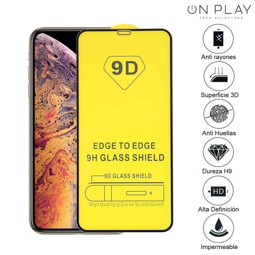 Vidrio Templado Film 9D FULL GLASS – IPHONE -