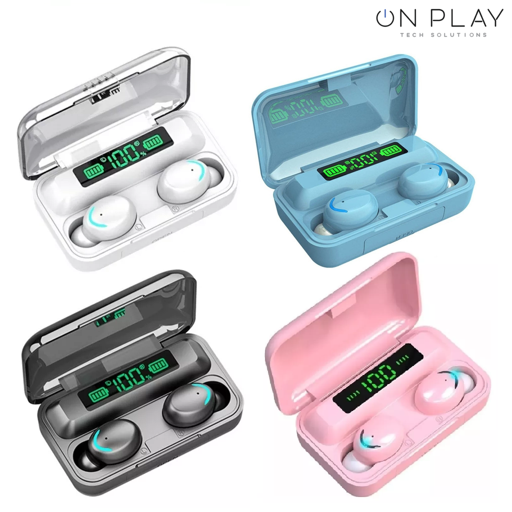 Auricular Inalambricos TWS BTH-F9-5 Tru Wireless Stereo Colores