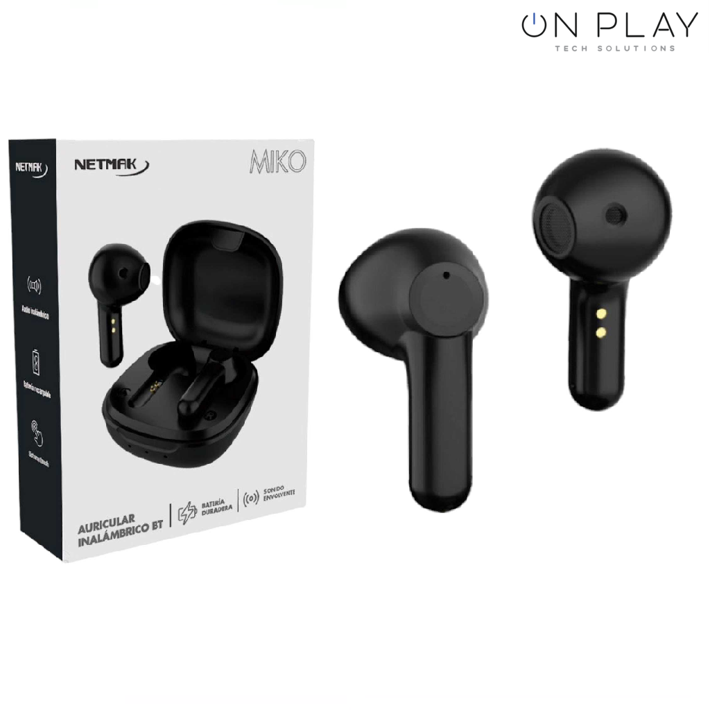 Auriculares NETMAK NM-MIKO Touch Control