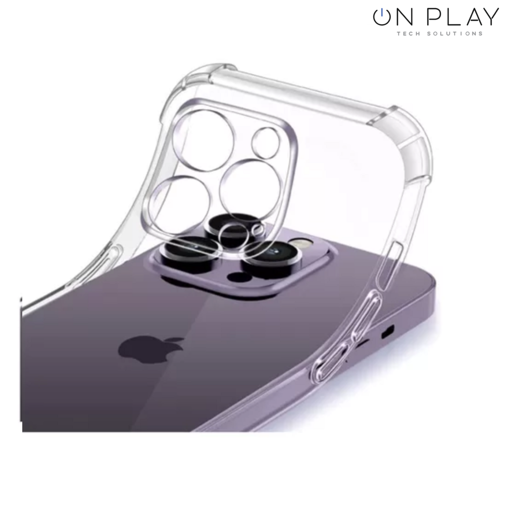 Funda Silicona AntiShock Transparente IPHONE 16 PRO -