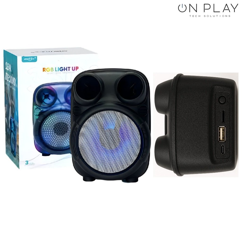 Parlante 3" RGB LICHT UP Greatnice GTS-2166
