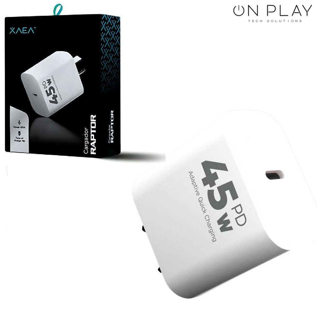 Cargador XAEA 45W RAPTOR PD 3.0  5.1A