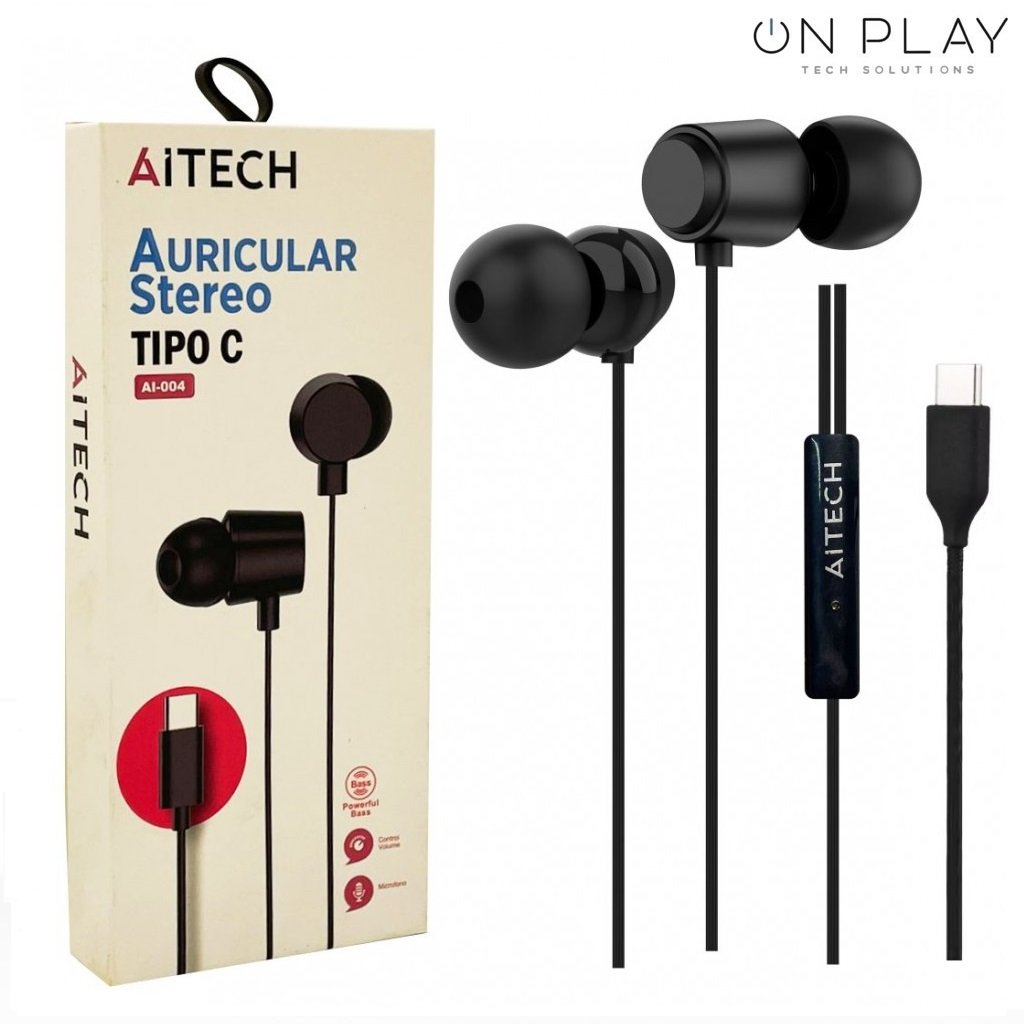 Auricular Stereo AITECH AI-004 Tipo C