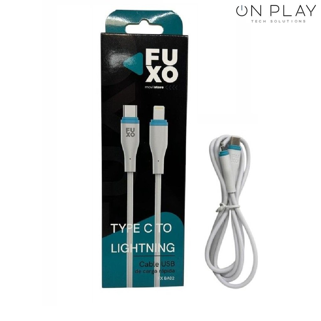 Cable de Datos FUXO IPHONE Lightning a Tipo C FX BA02 65W
