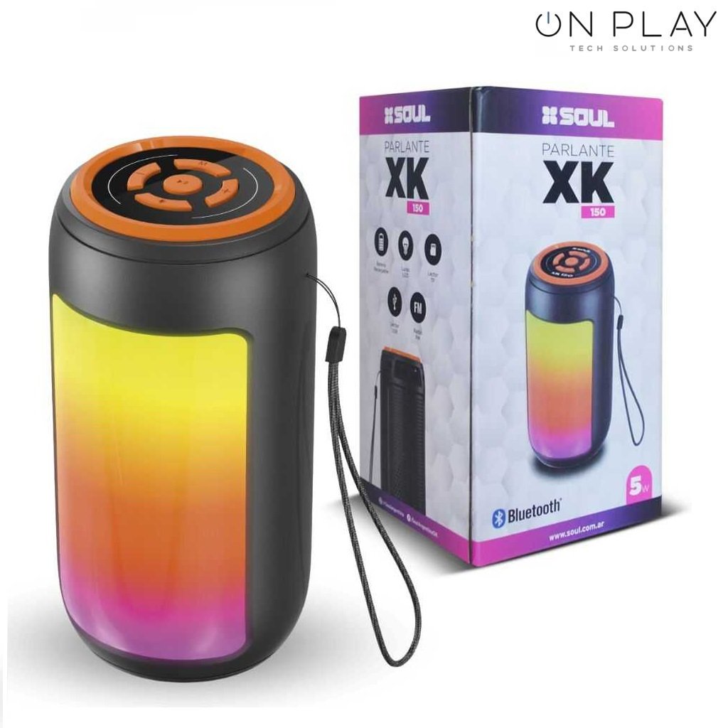 Parlante SOUL XK 150 5W RGB Bluethooth