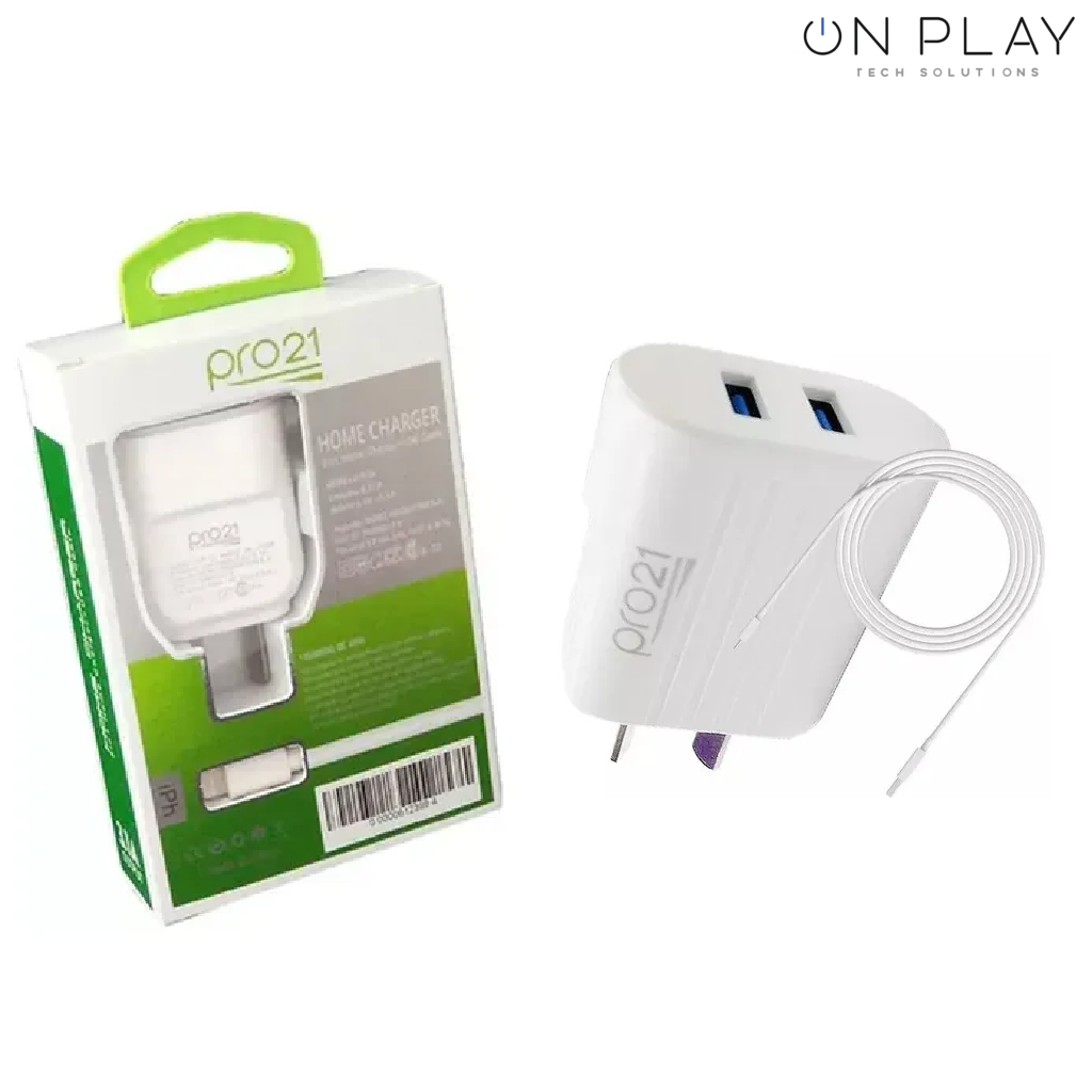Cargador PRO21 Iphone 3.1 Fast Data P-31 TIPO-C + USB