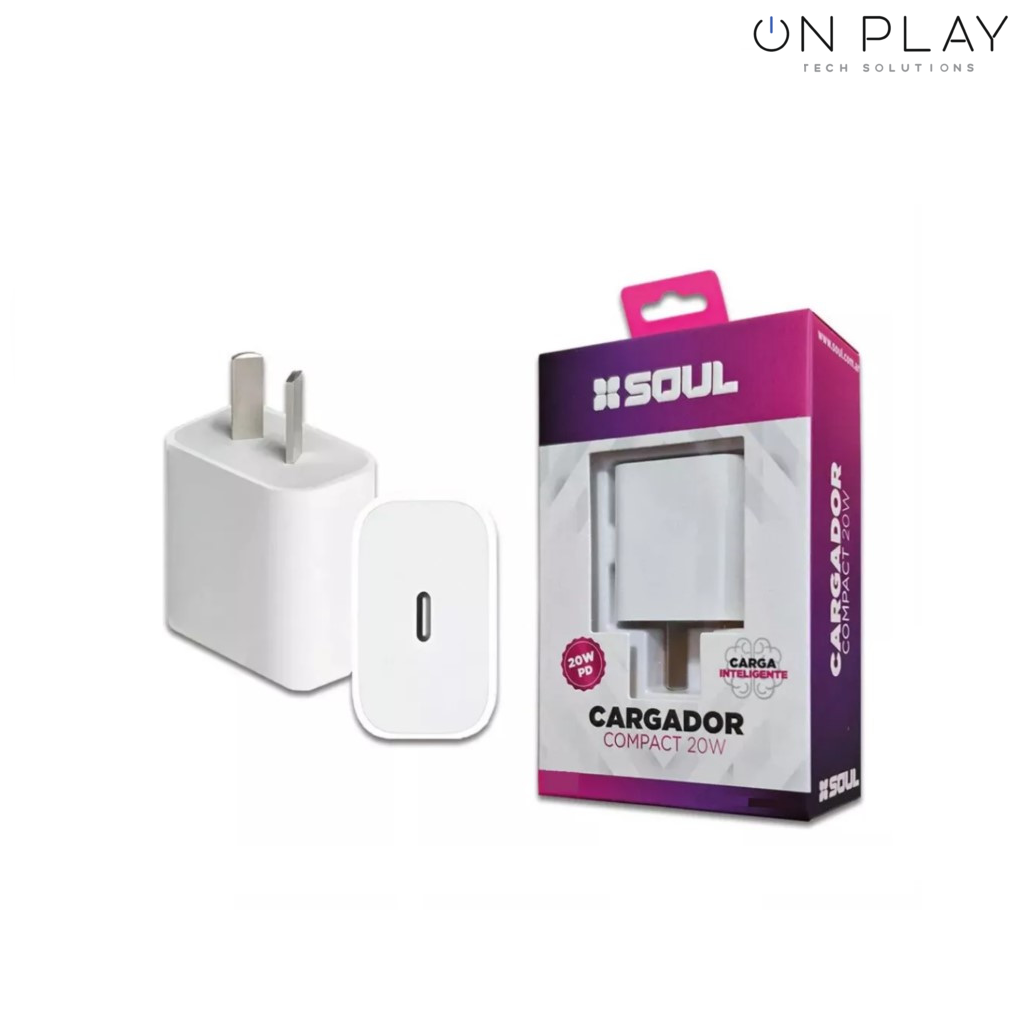 Cargador Base de Carga SOUL Tpo-C 20w CVJ-PD20W