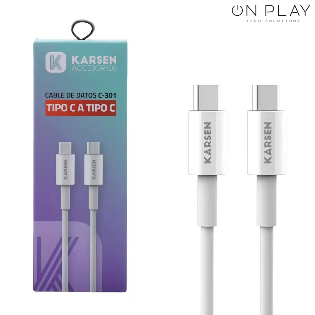 Cable Tipo C a Tipo C KARSEN C-301